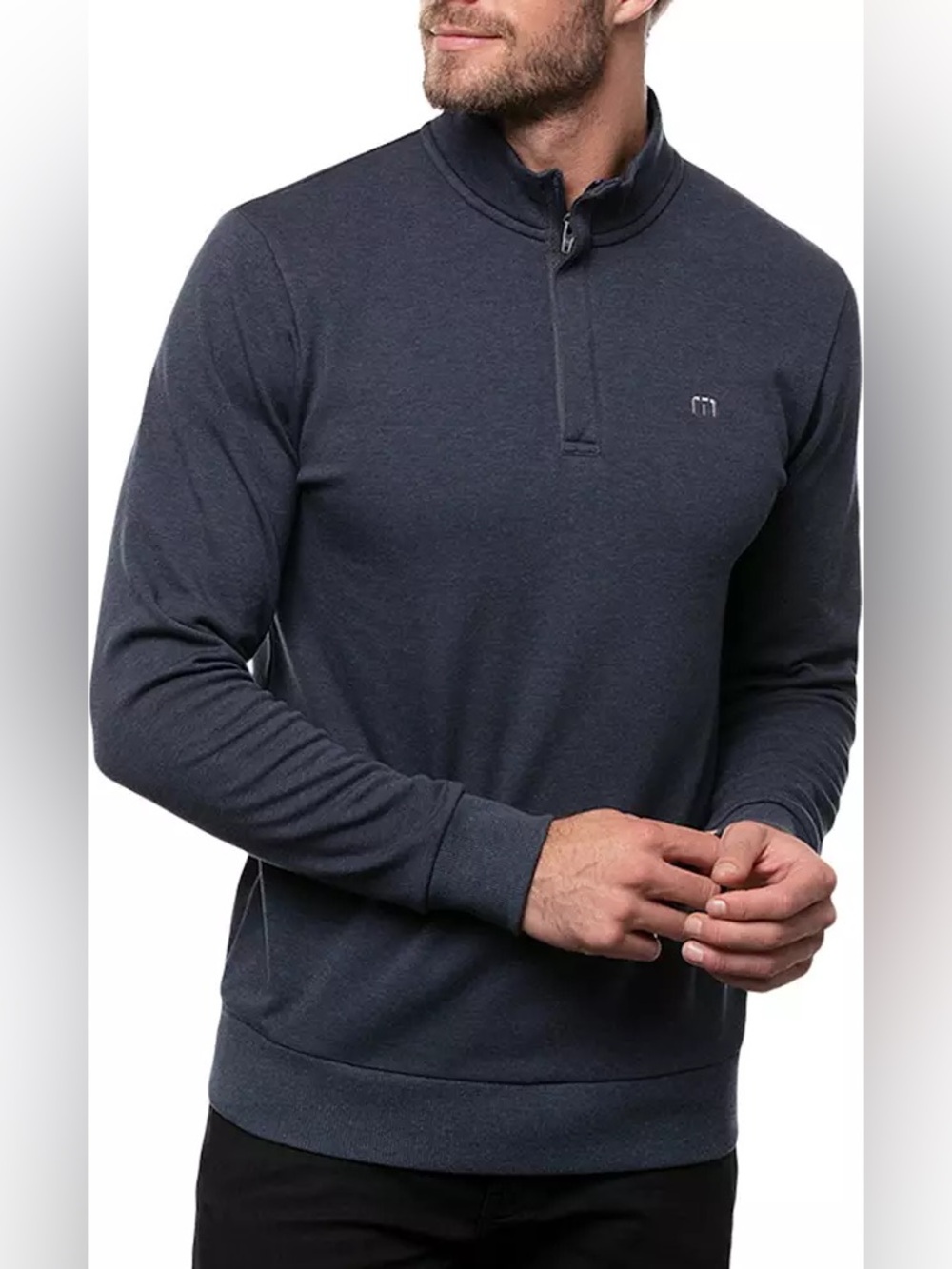 TravisMathew Men's Cloud 2.0 Golf 1/4 Zip